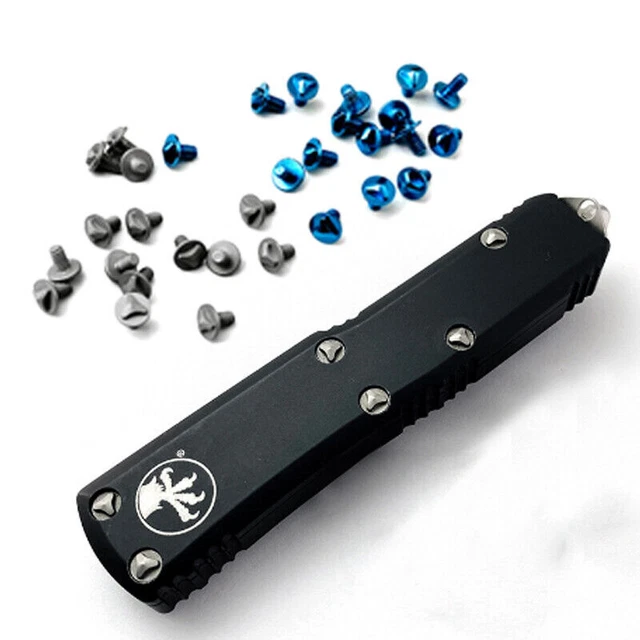 6 pz vite in lega di titanio TC4 coltello maniglia unghie maniglia per Microtech UTX-85