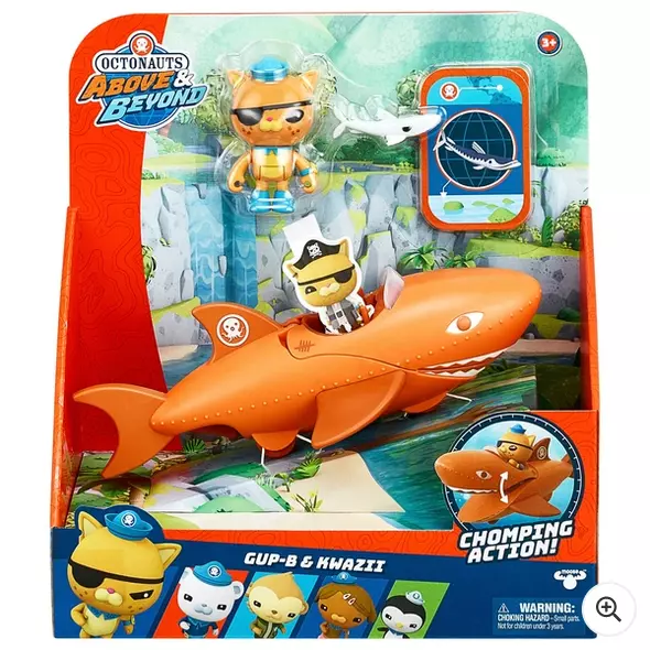 Octonauts Series 1 Figure & Vehicle – Kwazii & Gup B