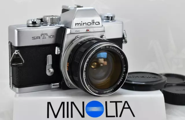 [Cerca de MINT+++] Minolta SRT 101 Cámara de película de 35 mm con lente...