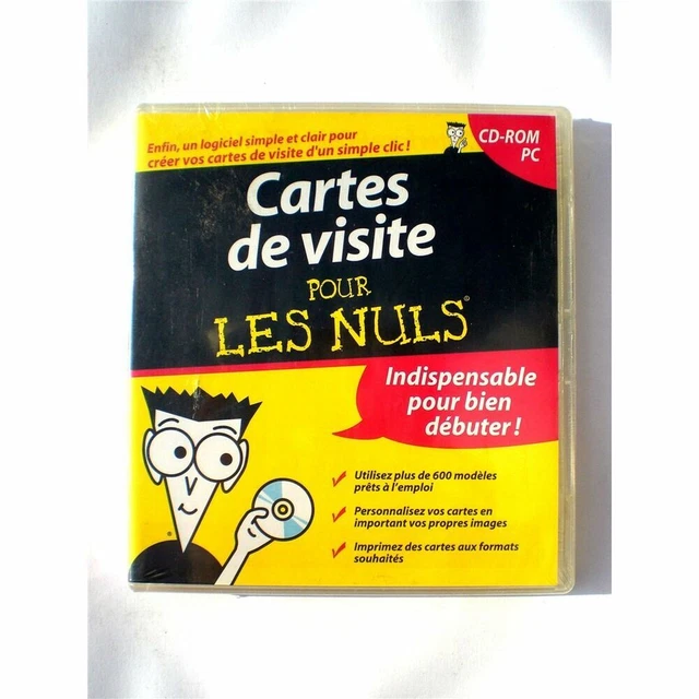 Cartes de visite pour les nuls CDROMPC | Collectif | Comme neuf