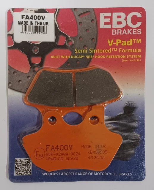 Hawk HB248E.650 Blue 9012 Rear Brake Pads | Corvette/Cadillac XLR (97-13/04-09) (HB248E.650) main image 1