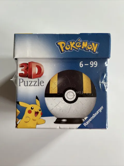 Ravensburger - Pokémon 3D Puzzle Ball - Ultra Ball - Ages : 6+ - Brand New