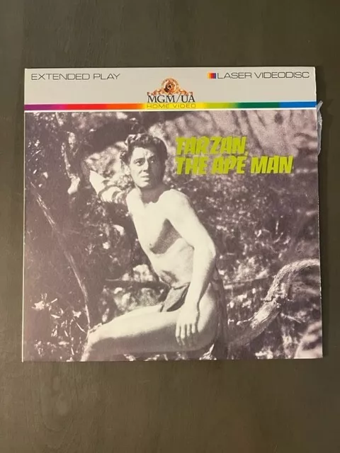 Tarzan The Ape Man LaserDisc 1932 MGMUA Home Video