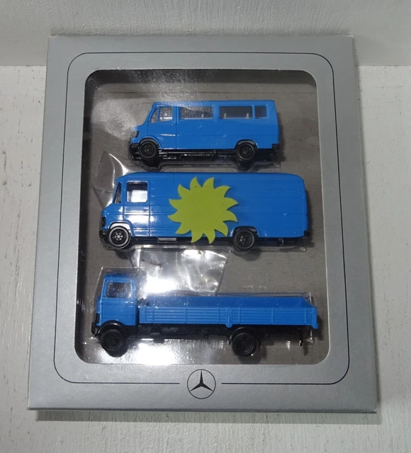 Voiture herpa - mercedes-benz a-class bleu - 1/43 - avec