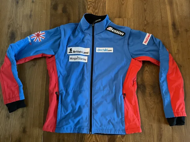 GB Ski Team Softshell Midlayer Training Jacket - Large (read Description)
