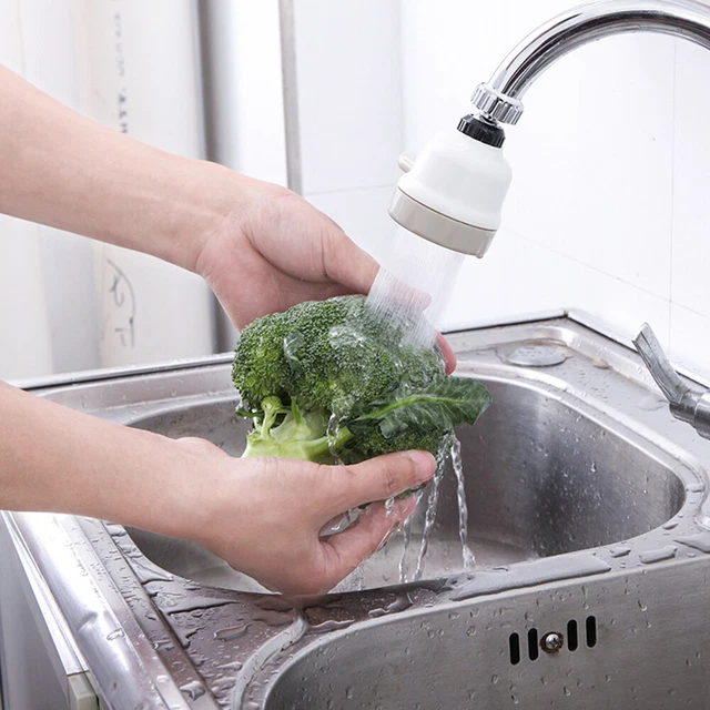 Cabezal de aireador de fregadero ajustable de 360 ​​grados cocina aireador de cocina adaptador aireador de cocina