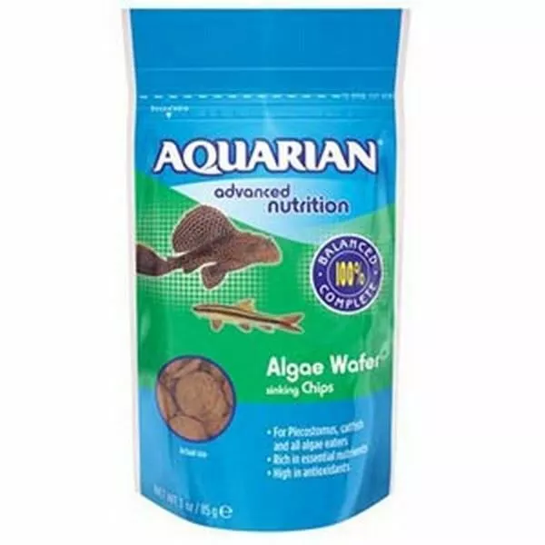 Aquarian Poisson Rouge, Poisson-Chat, Tropical Nourriture - Wafer Flocons 85g