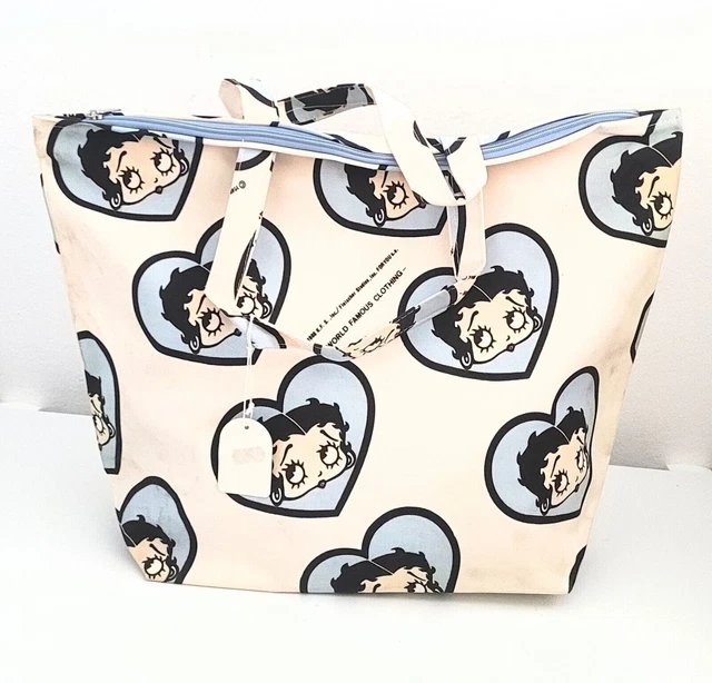 BORSA SHOPPING 40x50cm BETTY BOOP VINTAGE ANNI 90 NEW OLD STOCK