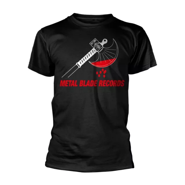 METAL BLADE RECORDS - AXE LOGO BLACK T-Shirt Large