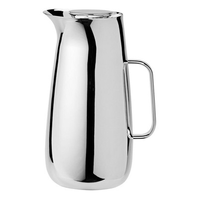 1l in acciaio inox impugnatura di faggio thermokanne m grigio chiaro Stelton Emma teeisolierkanne 