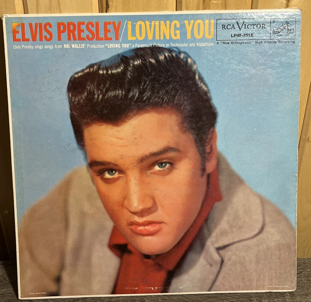 Vinyle elvis presley please/loving you/RCA VICTOR/