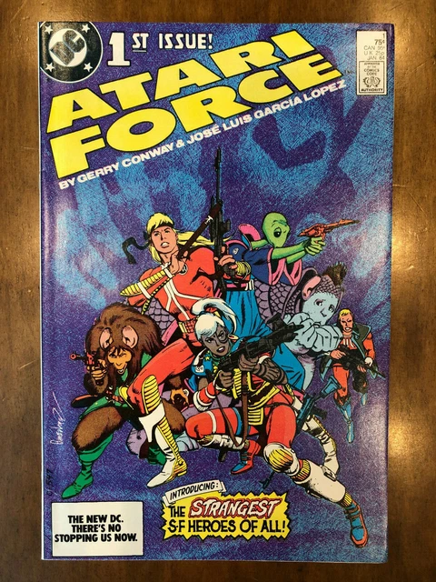 DC Comics Atari Force Issues #1-4 (1984) Garcia-Lopez Art Excellent Copies