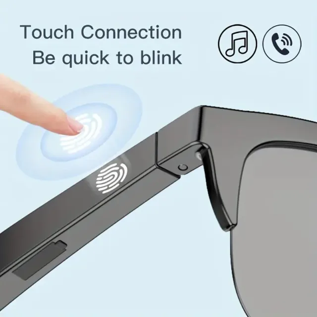 Smart Sunglasses Wireless Sunglasses Bluetooth for Music and Calls Men/Women