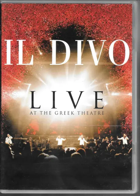 Dvd All Zone--Concert--Il Divo--Live At The Greek Theatre