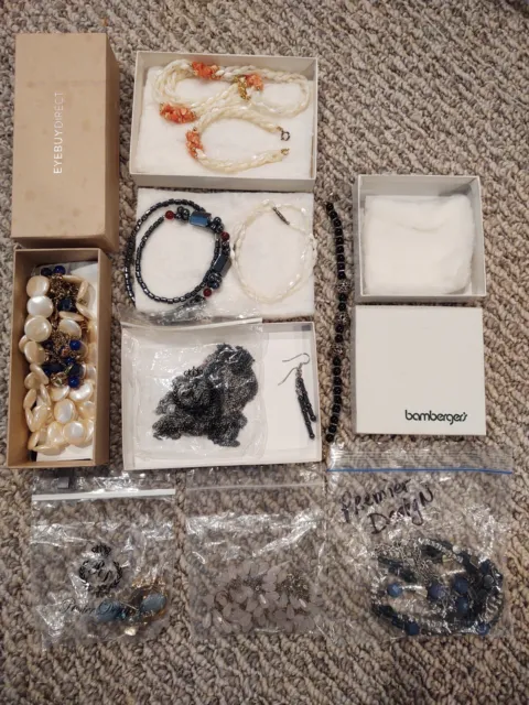 Huge Lot of Premier Designs Jewelry Necklaces Bracelets Rings Earrings  Pendants | eBay
