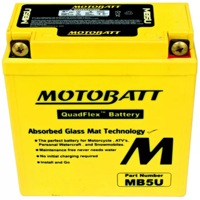Motobatt Battery For Honda SL350 Motosport 350cc 70-73 2