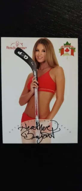 Benchwarmer 2004 Serie 1 - Heather Bryant - autograph Oh Canada - playmate