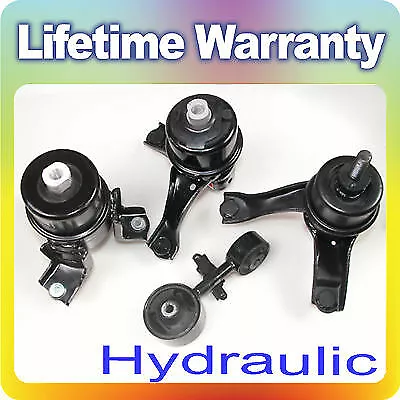 4PCS Set For 02-06 Toyota Camry 2.4L Engine Motor & Trans Mount Auto Trans