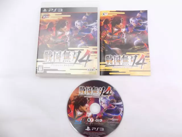 Mint Disc Playstation 3 Ps3 Sengoku Musou 4 Japanese Free Postage