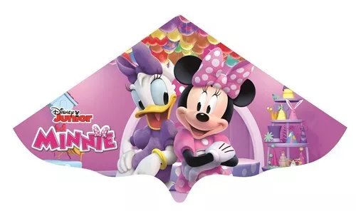 Flugdrachen Kinderdrachen Gunther Minnie Mouse Einleiner Drachen Rosa