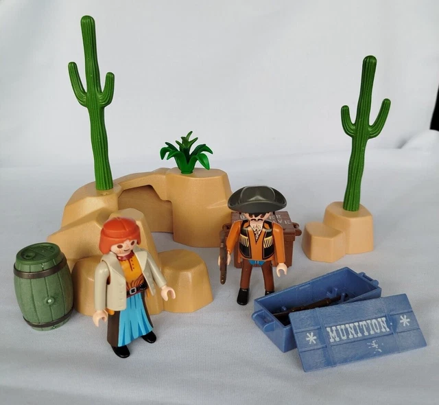 PLAYMOBIL 5250 REPAIR des hors-la-loi. 2 personnages et des accessoires
