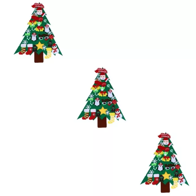 3 set regalo di Natale fai da te decorazioni natalizie giocattoli per bambini