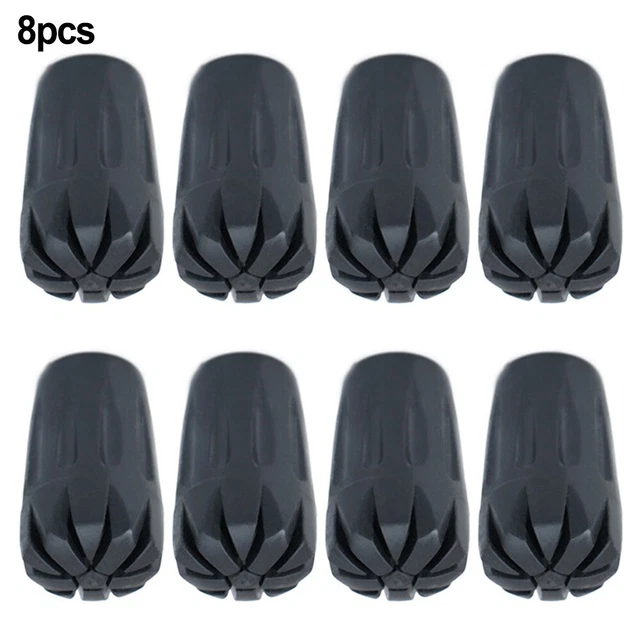 Lot De 5 Embouts Caoutchouc TPR Pour Bâtons De Marche - Antidérapants Et Durables