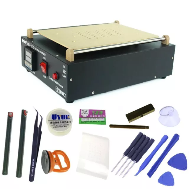 Electrical LCD Screen Separator Vacuum Hot Plate For Mobile Phone Repair Glass