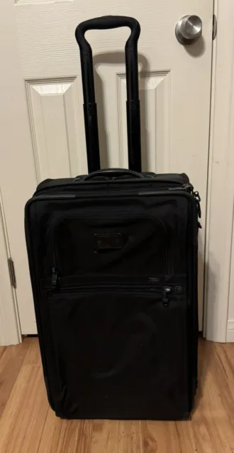 TUMI 22" Black Wheeled Carry-on Suitcase  22922DH Rolling Luggage