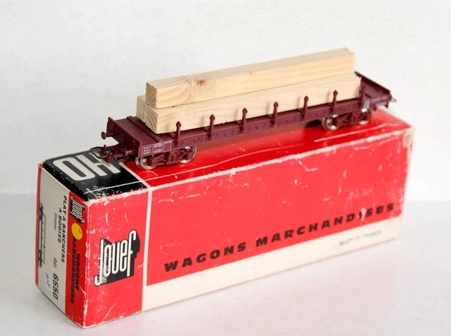 Patine : un wagon plat à ranchers – Le train de Manu