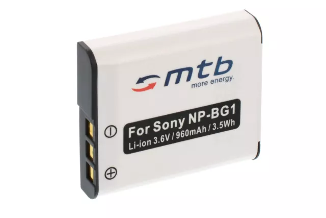 Batteria NP-BG1 NPBG1 per Sony Cyber-shot DSC-HX10, HX10V, HX20V, HX30