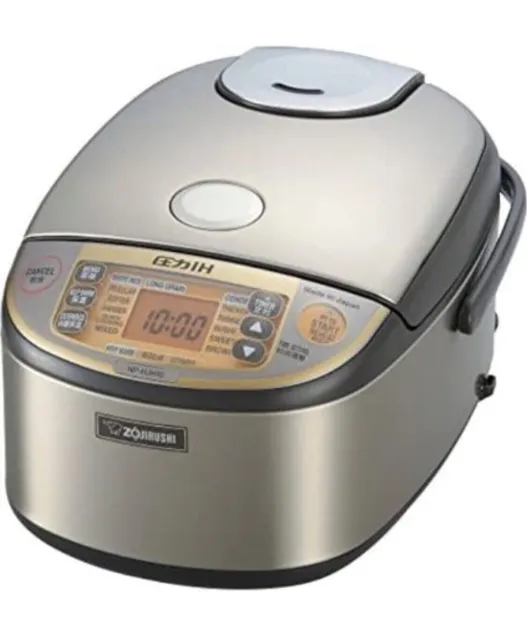 Zojirushi Induction Heating Pressure Rice Cooker NP-HJH18 10 Cup 220V