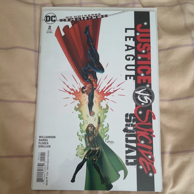 JUSTICE LEAGUE VS Suicide Squad DC Universe Rebirth 2 variant cover EUR ...