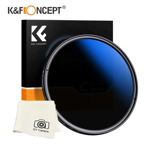 K&F Concept Lens Filter ND2-ND400 ND2-400 Variable Neutral Density 46 49 52mm