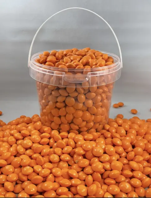 Skittles Dulces Naranja Elige Tu Diseño Color & Peso 1kg Cubo Reutilizable