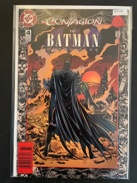 Batman Chronicles 4 Newsstand High Grade 7.5 DC Comic Book D93-145