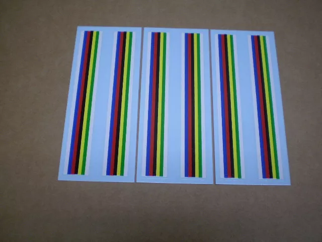 Schwinn Roadbike Lightweight Paramount Bicycle Color Stripe Fork Stay Decal Set