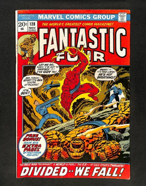 Fantastic Four #128 Marvel 1972