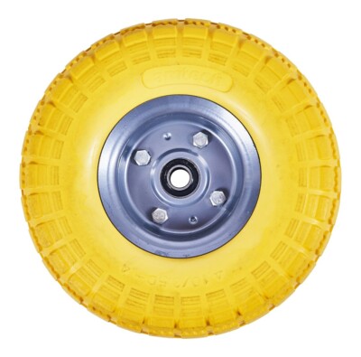 2x 10" PNEUMATICO Sacco Camion Carrello Carriola carrello solido di Ricambio tubeless 