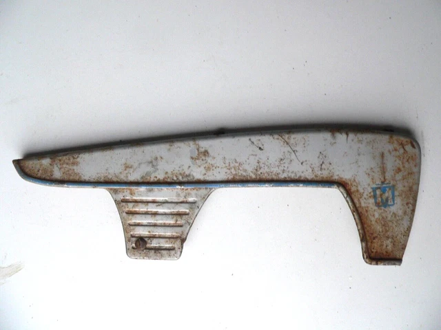 Aludur - Carter de chaîne de vélo en alu 34 x 10 cm garde-chaine