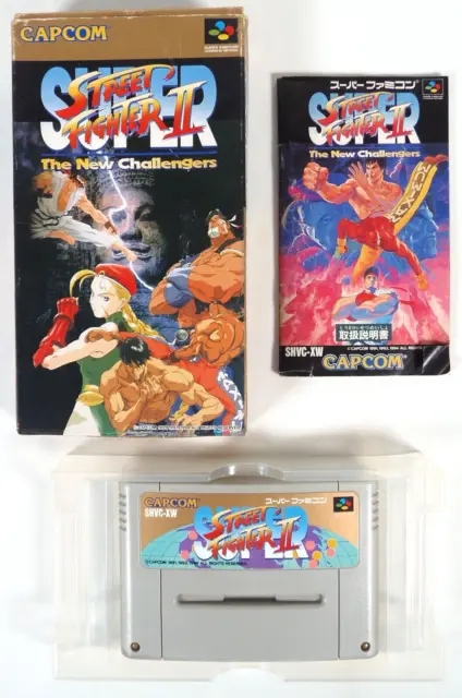 SUPER STREET FIGHTER II 2 Nintendo Super Famicom SFC SNES Jap Japan (2)