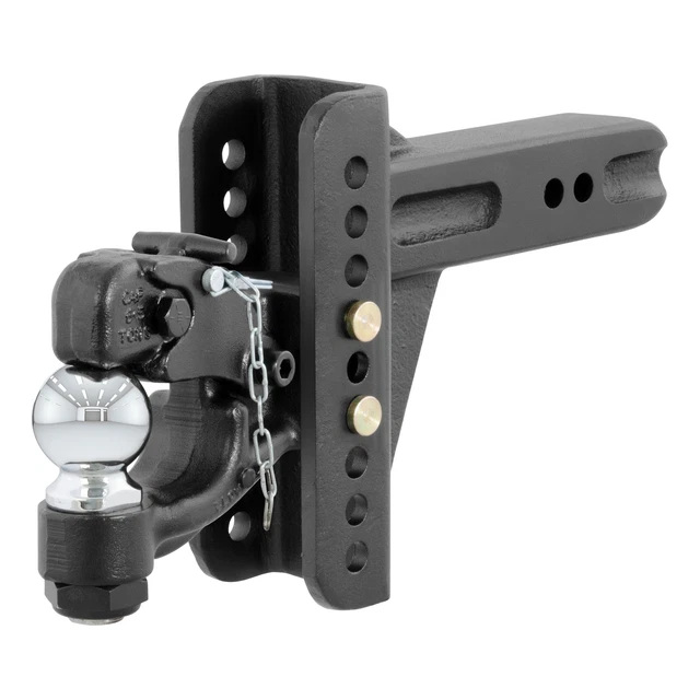 Curt Adjustable Channel Mount w/ 2-5/16" Ball & Pintle (2-1/2" Shank, 20K lbs.)