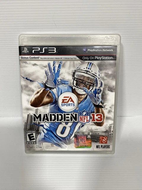 Madden NFL 13 (Sony PlayStation 3, PS3) video game