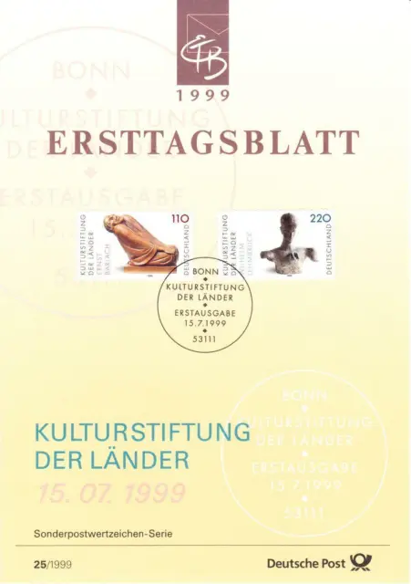 Bund ETB Nr. 25/1999 - Kulturstiftung der Länder