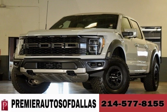 2023 Ford F-150 Raptor 4WD Avalanche Grey, 500 miles