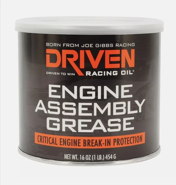 JOE GIBBS DRIVEN Racing engine assembly grease camshaft Lube 1lb Tub