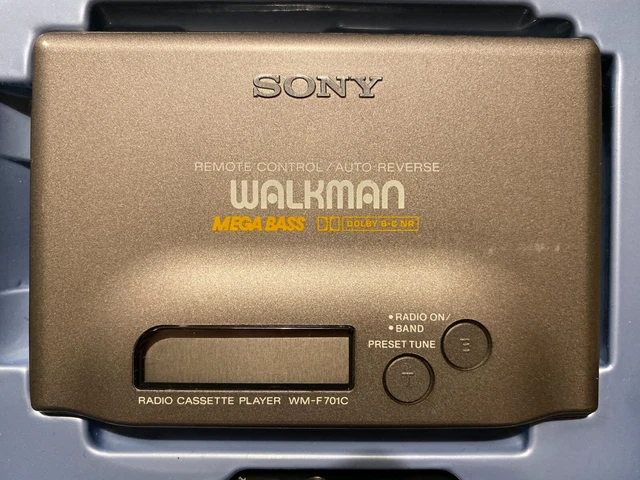 Sony 【SONY】WM-F701C WALKMAN Vintage PORTABLE RADIO CASSETTE