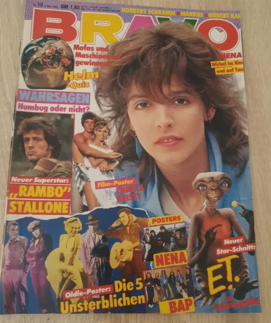 Bravo 10/1983 - Nena - Udo Lindenberg - Depeche Mode - Boy George - E.T.