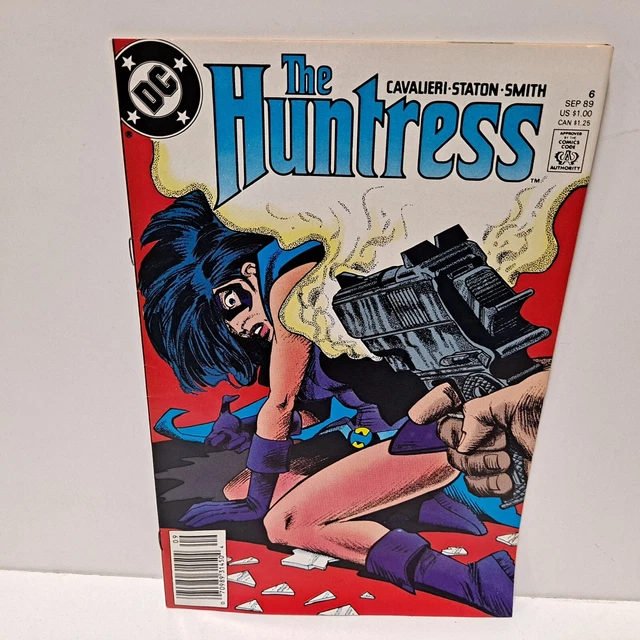 The Huntress #6 DC Comics 1989 Newsstand VF/NM