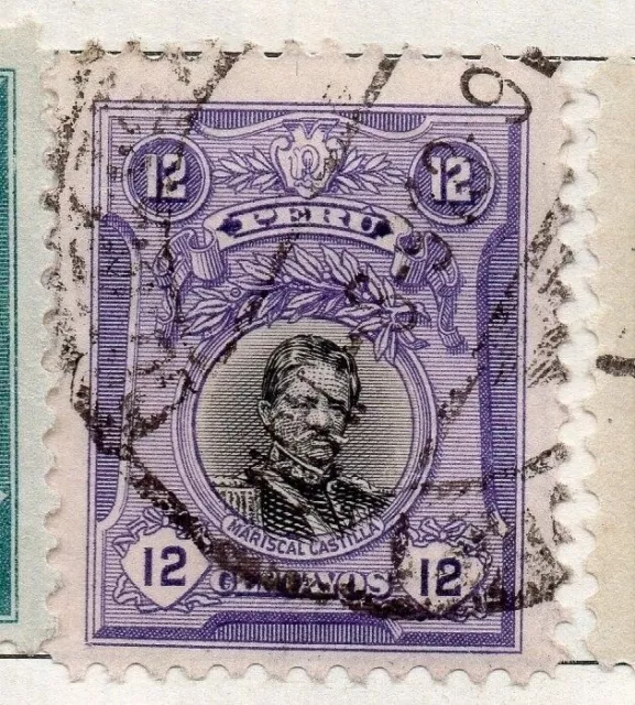 Peru 1918 Early Issue Fine Used 12c. 148237